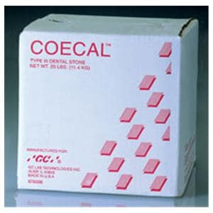 CoeCal Labstone Type III White 0.13% Regular 50Lb/Bx