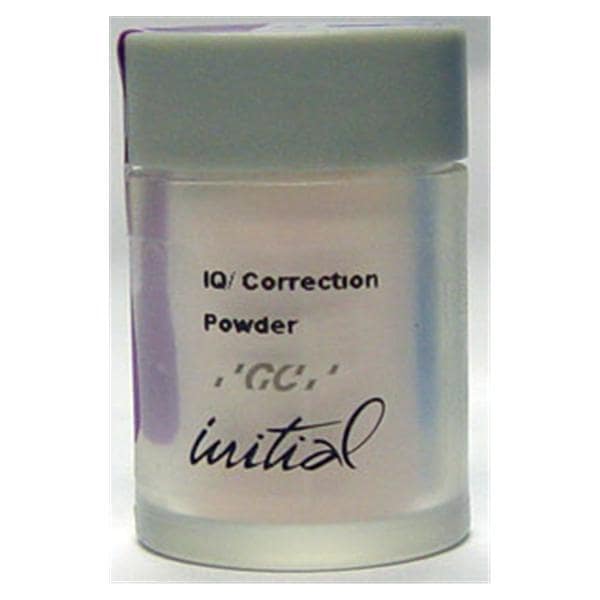 Initial IQ Correction Powder One Body Press Over Metal Bleach A0Zr 5Gm/Ea