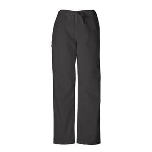 Cherokee Scrub Pant 3 Pockets Large Black Unisex Ea