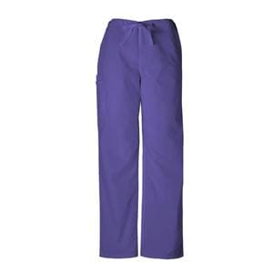 Cherokee Scrub Pant Poly/Ctn 3 Pockets 2X Large Grape Unisex Ea