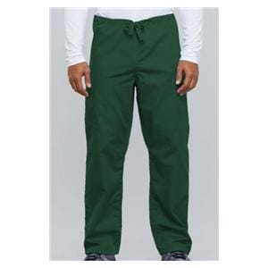 Cherokee Scrub Pant 65% Polyester / 35% Cotton 3 Pockets Large Hunter Unisex Ea