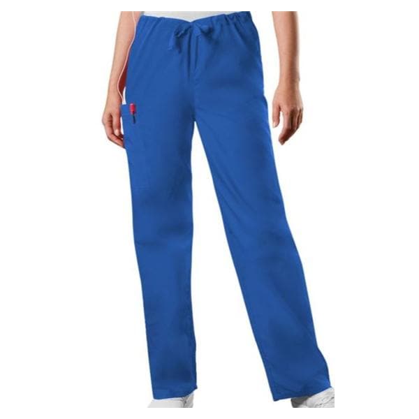 Scrub Pant 65% Polyester / 35% Cotton 3 Pockets X-Large Royal Blue Unisex Ea