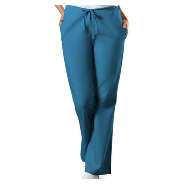 Scrub Pant 3 Pockets X-Small Caribbean Blue Womens Ea