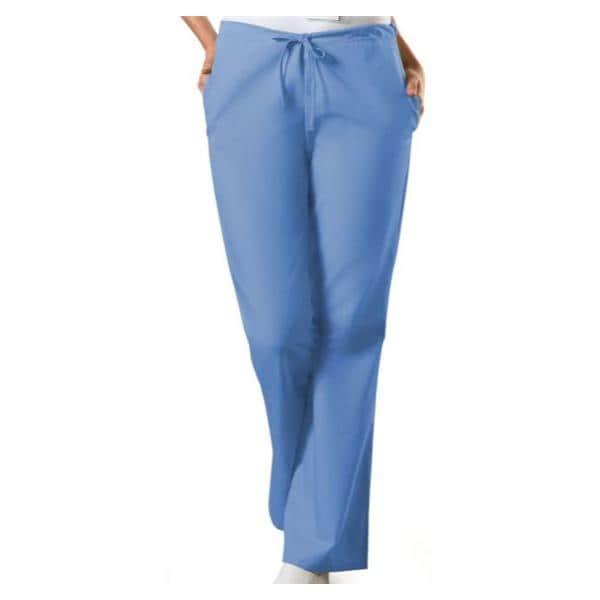 Scrub Pant 3 Pockets Medium Ceil Blue Womens Ea