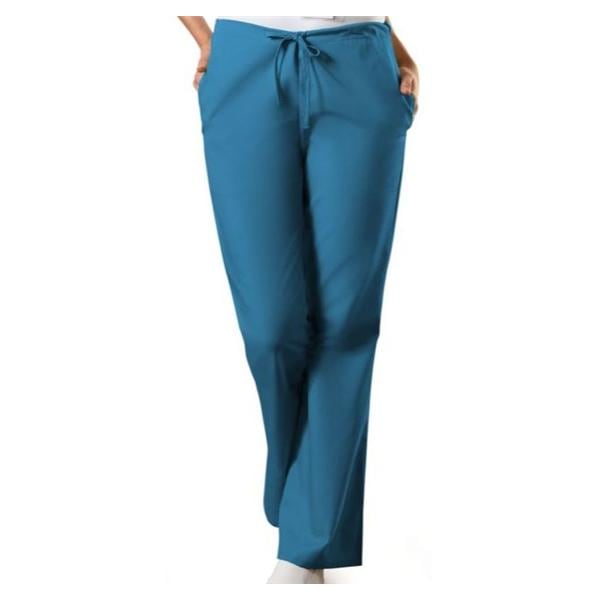 Scrub Pant 3 Pockets Large Caribbean Blue Womens Ea