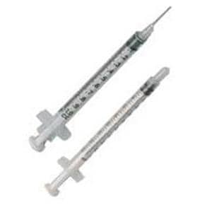 TB Syringe/Needle 25gx5/8" 1cc Prm Atch Ndl Cnvntnl No Dead Spc 100/Bx, 5 BX/CA