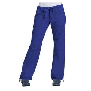 Scrub Pant 6 Pockets X-Small Galaxy Blue Womens Ea