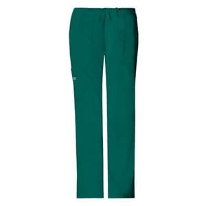 Cherokee Scrub Pant Poly/Ctn/Spndx 4 Pockets X-Small Hunter Womens Ea