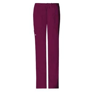 Cherokee Scrub Pant 55% Cot / 42% Plystr / 3% Spndx 4 Pkts X-Large Wne Womens Ea