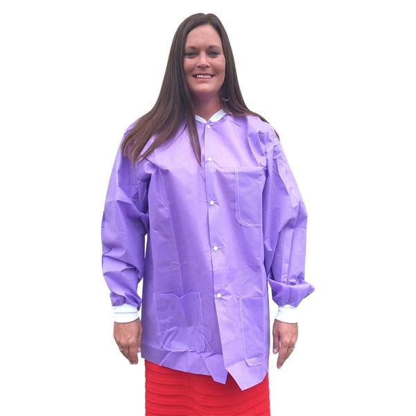 Sunlite Ultra Lab Jacket SMS 2X Large Purple 10/Pk