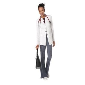 Lab Coat Long Sleeves 3X Large White Womens Ea