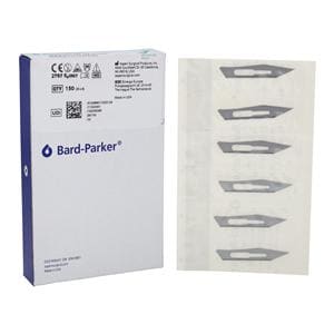 Bard-Parker Carbon Steel Non-Sterile Surgical Blade Size 25 150/Bx