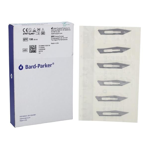 Bard-Parker Carbon Steel Non-Sterile Surgical Blade Size 25 150/Bx