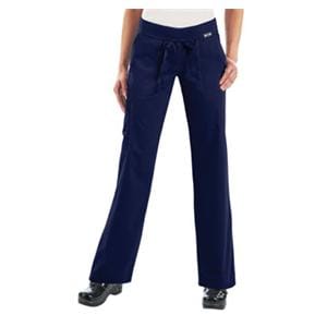 Scrub Pant Multiple Pockets Large Navy Womens Ea