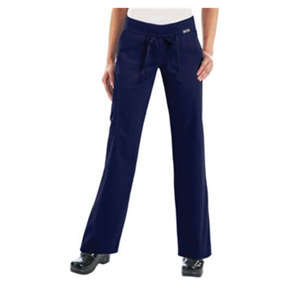 Scrub Pant Multiple Pockets Large Navy Womens Ea