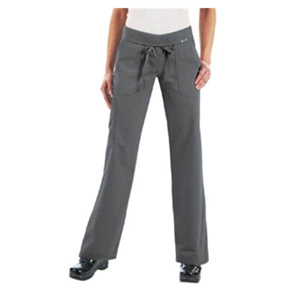 Scrub Pant 5 Pockets Small Steel Grey Womens Ea