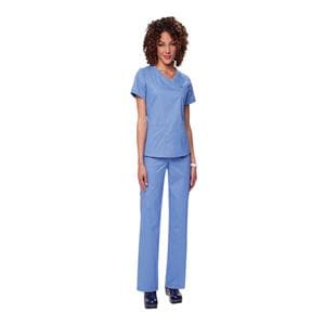 Scrub Pant 5 Pockets X-Small Ceil Blue Womens Ea