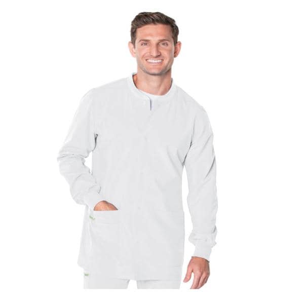 Cover Coat 2 Pockets 3X Large White Unisex Ea