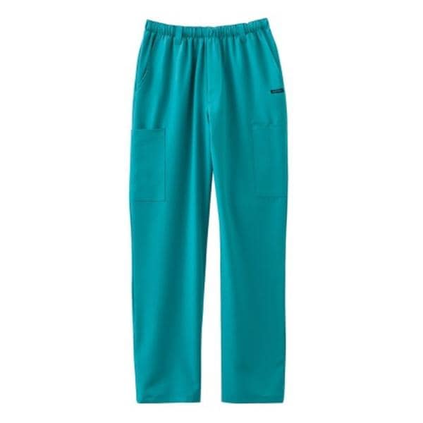 Jockey Scrub Pant 7 Pockets Small Teal Mens Ea