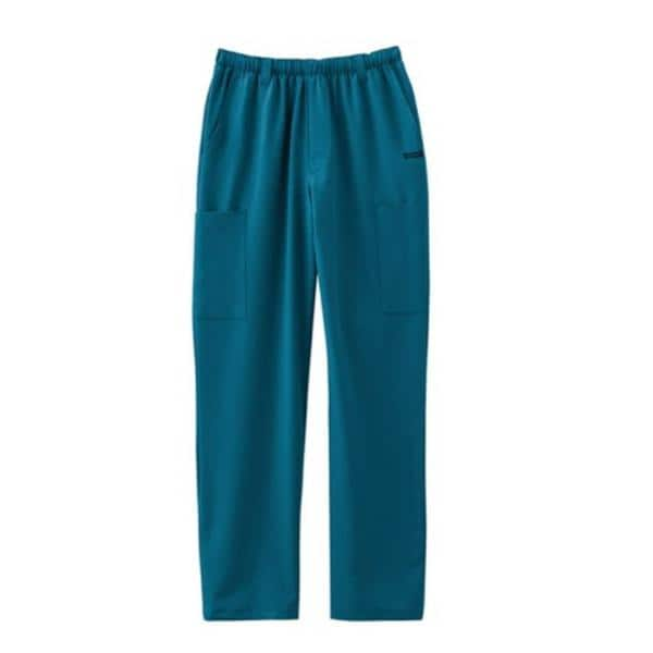 Jockey Scrub Pant 7 Pockets X-Small Caribbean Blue Mens Ea