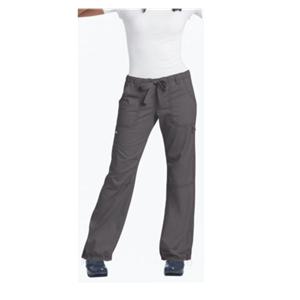 Scrub Pant Poly/Ctn/Spndx 7 Pockets Small Steel Grey Womens Ea