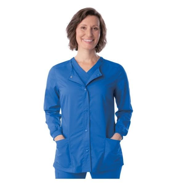 Uniforms Warm-Up Jacket Long Sleeves X-Small Ceil Blue Womens Ea