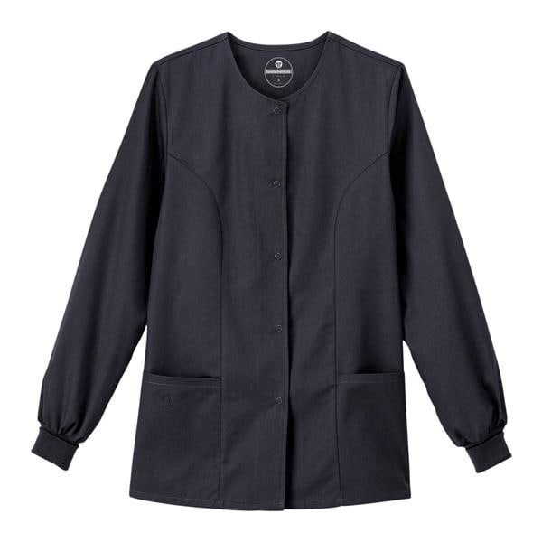 Warm-Up Jacket Long Sleeves 4X Large Charcoal Ea