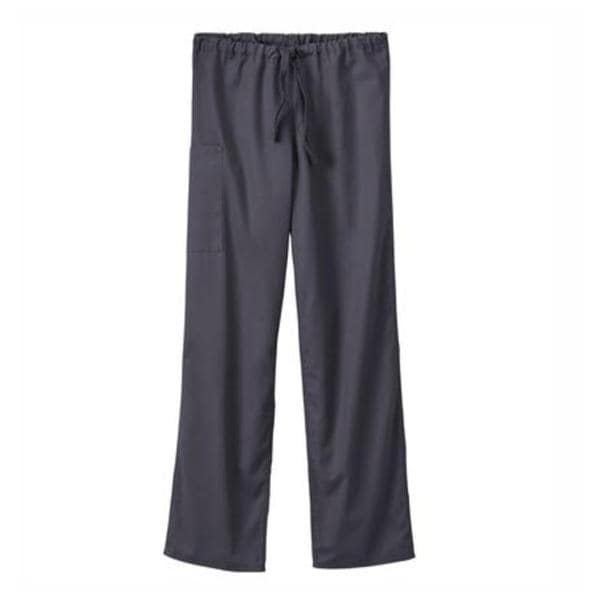 Scrub Pant 2 Pockets X-Large Charcoal Unisex Ea