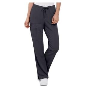 Jockey Scrub Pant 4 Pockets Large Charcoal Womens Ea