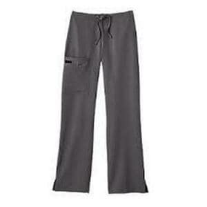 Scrub Pant 72% Polyester / 21% Rayon / 7% Spandex 3X Large Charcoal Womens Ea