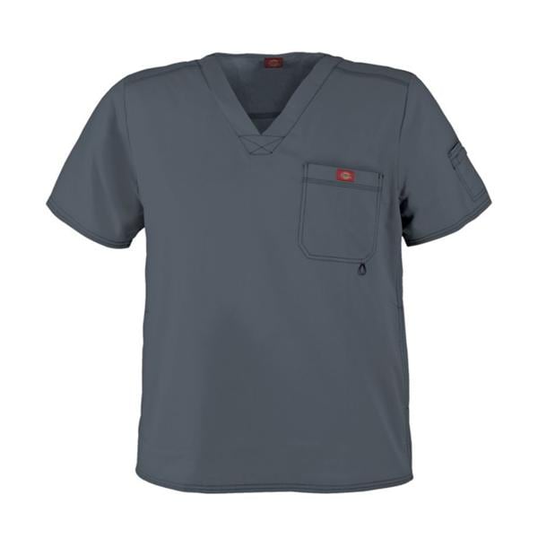 Dickies Scrub Shirt Short Sleeves X-Large Pewter Ea