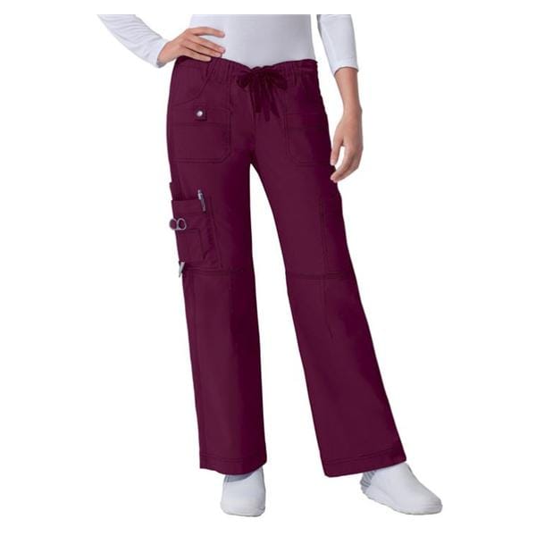 Dickies Scrub Pant 4 Pockets 4X Large Wine Womens Ea