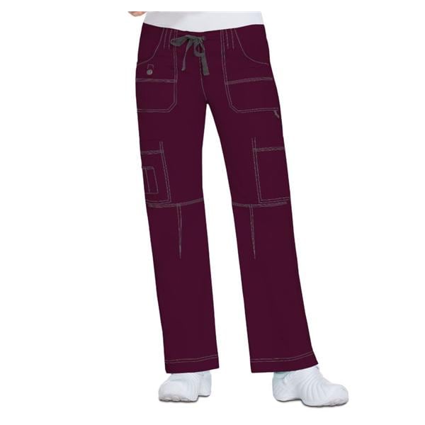 Dickies Utility Pant 9 Pockets X-Small Wine Womens Ea