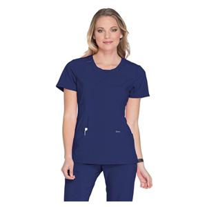 Scrub Scrub Top Round Neck X-Small Navy Ea