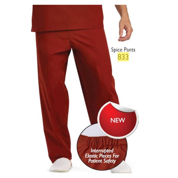 Scrub Scrub Pant No Pockets X-Large Spice Unisex Ea