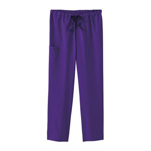 Jockey Scrub Pant 2 Pockets Large Purple Unisex Ea