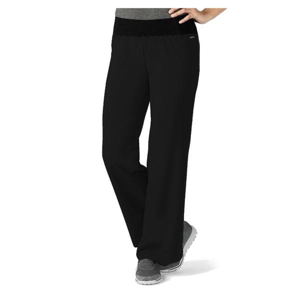 Jockey Scrub Pant 1 Pocket Large Black Womens Ea