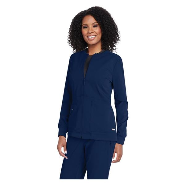 Millie Warm-Up Jacket Small Indigo Ea