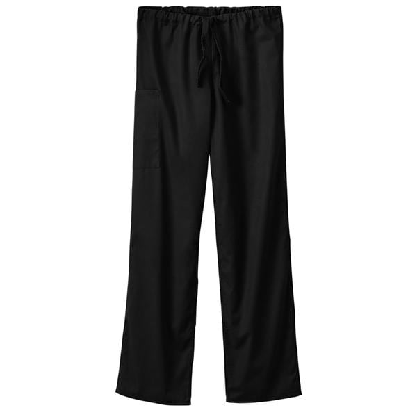 Fundamentals Scrub Pant 2 Pockets Small Black Unisex Ea