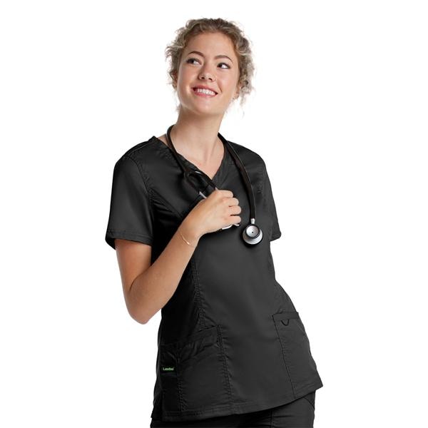 Scrub Top 3 Pockets Womens Ea