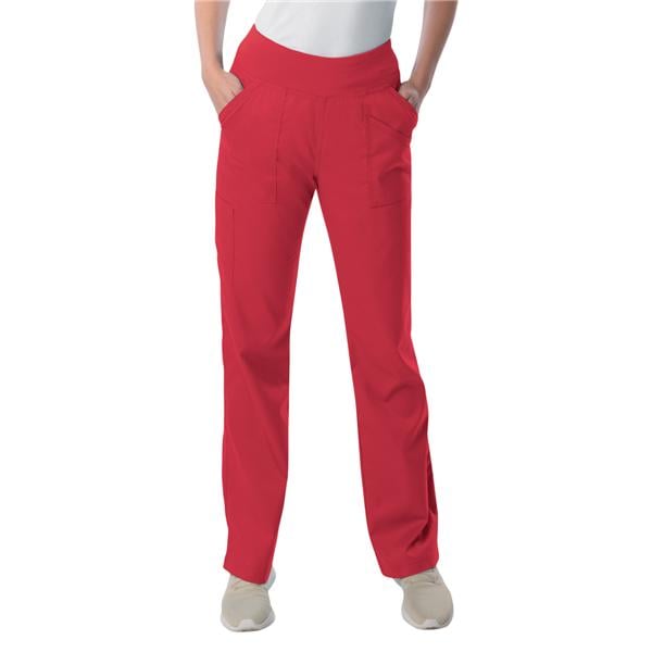 Yoga Scrub Pant True Red Womens Ea