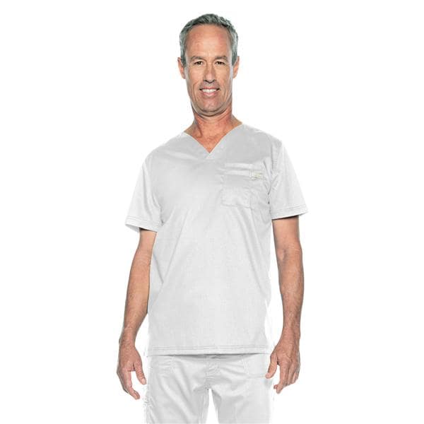 Scrub Top V-Neck Mens Ea