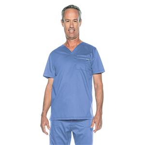 Scrub Top 1 Pocket Mens Ea