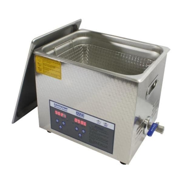 Cavitator Ultrasonic Cleaning Unit 2.6 Gallons Heat Drain Ea