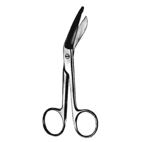 Lister Bandage Scissors Bent 7-1/2" Stainless Steel EA