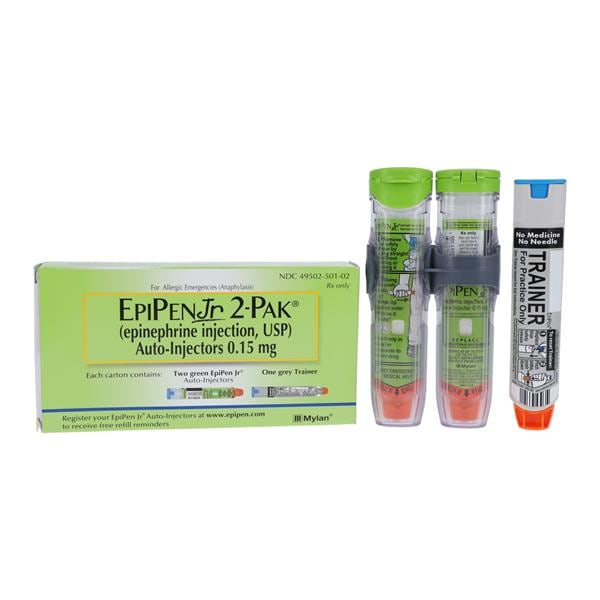 Epipen Jr Injection 0.15mg Auto-Injector 2/Pk, 6 PK/CA