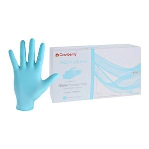 Aqua Source Nitrile Exam Gloves X-Large Aqua Non-Sterile