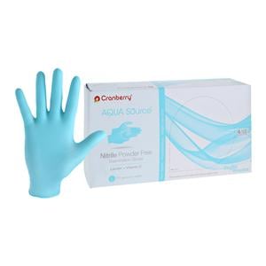 Aqua Source Nitrile Exam Gloves Large Aqua Non-Sterile, 10 BX/CA