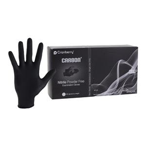 Carbon Nitrile Exam Gloves Medium Black Non-Sterile, 10 BX/CA