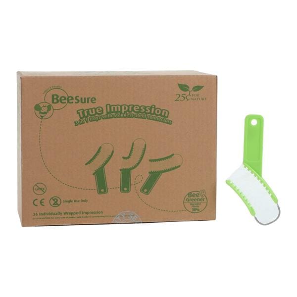 BeeSure Impression Tray Rigid Posterior 36/Bx